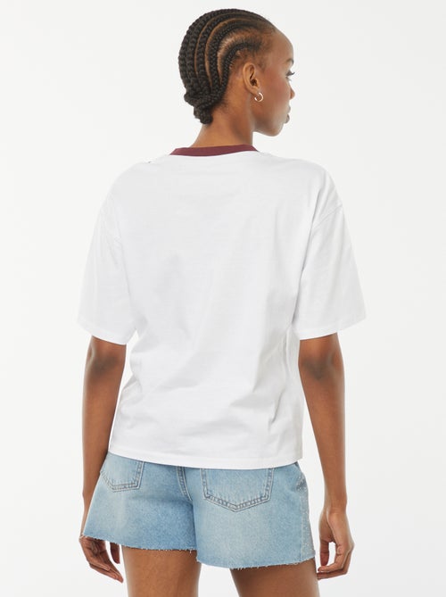 T-shirt con stampa 'New York' oversize - Kiabi