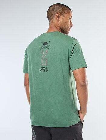 T-shirt con stampa 'One Piece' a maniche corte
