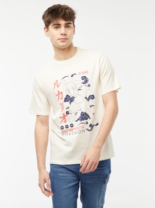 T-shirt con stampa 'Pokemon'