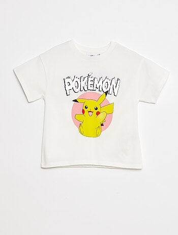 T-shirt con stampa 'Pokemon'