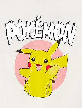 T-shirt con stampa 'Pokemon'