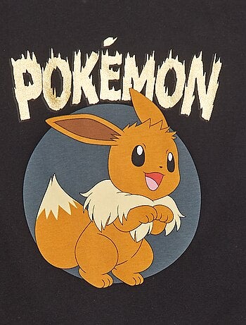 T-shirt con stampa 'Pokemon'