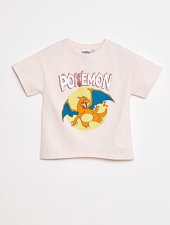 T-shirt con stampa 'Pokemon'