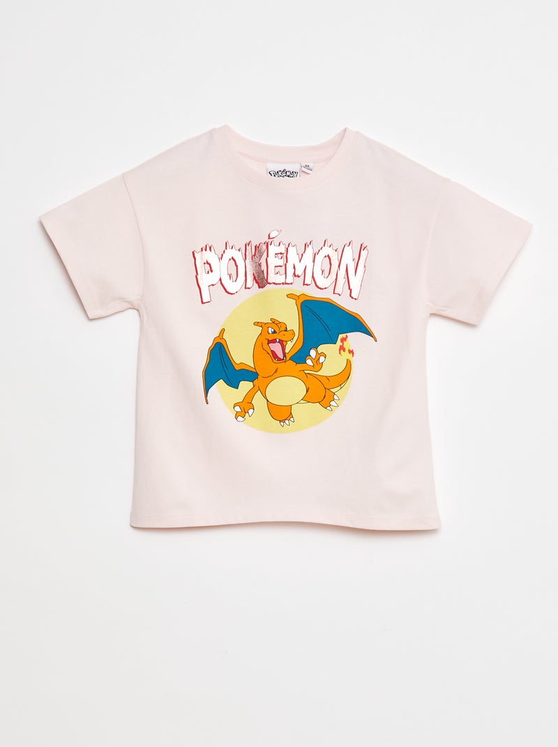 T-shirt con stampa 'Pokemon' ROSA - Kiabi