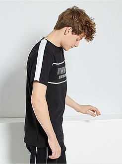 Ragazzo 10-18 anni - T-shirt con stampa 'running' - Kiabi