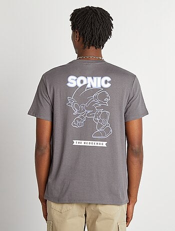 T-shirt con stampa 'Sonic'