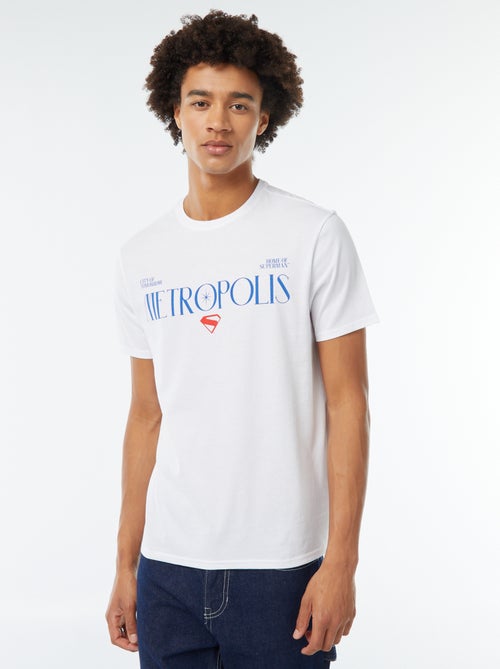 T-shirt con stampa 'Super-Man' - Kiabi