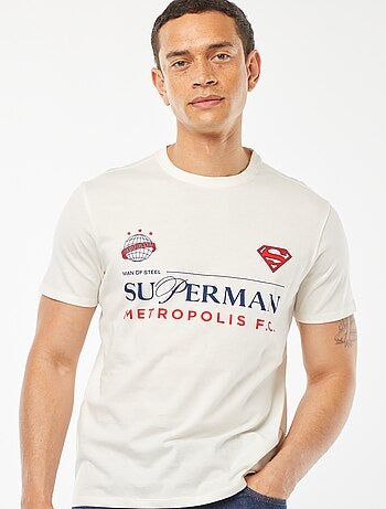 T-shirt con stampa 'Superman'