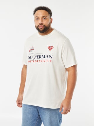 T-shirt con stampa 'Superman'