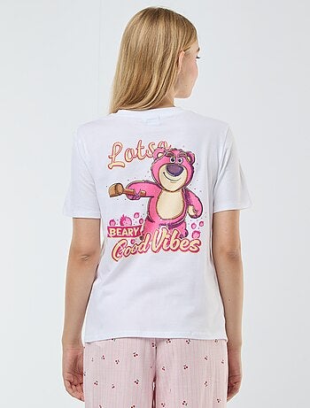 T-shirt con stampa 'Toy Story' a maniche corte