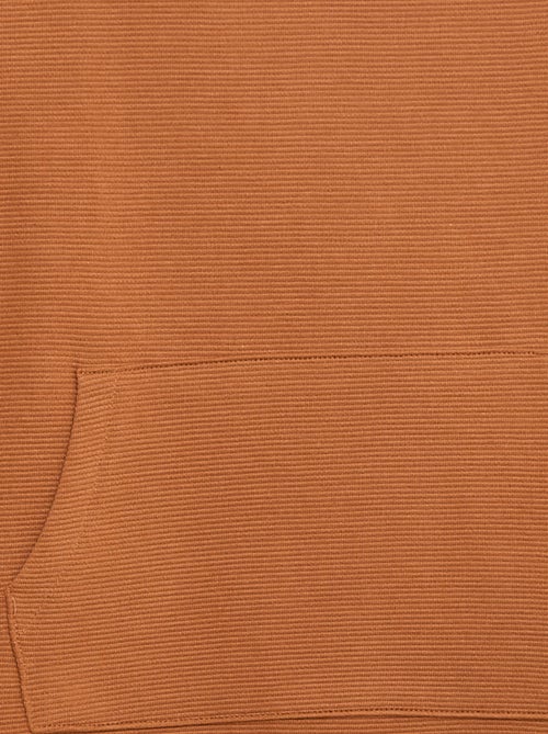 T-shirt con tasca a marsupio in maglia Ottoman - Kiabi