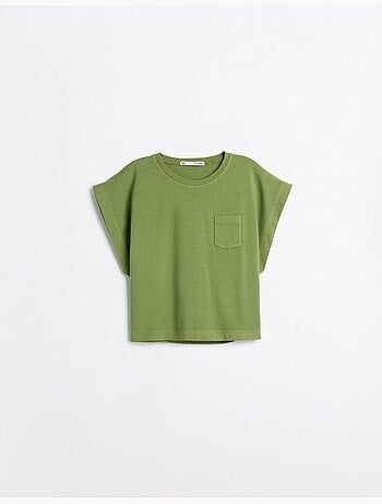 T-shirt con tasca, MO Fashion