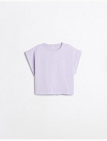 T-shirt con tasca, MO Fashion