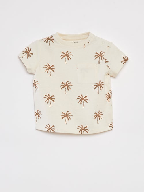 T-shirt con tasca sul petto - Kiabi