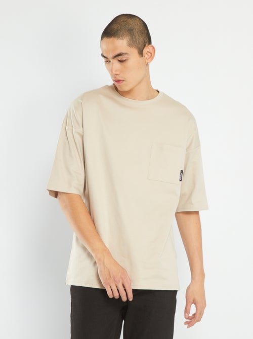 T-shirt con tasca sul petto - Kiabi