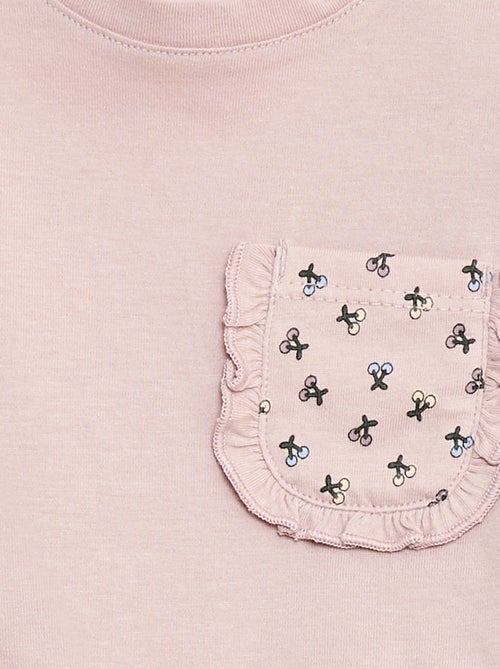 T-shirt con taschino decorativo - Kiabi