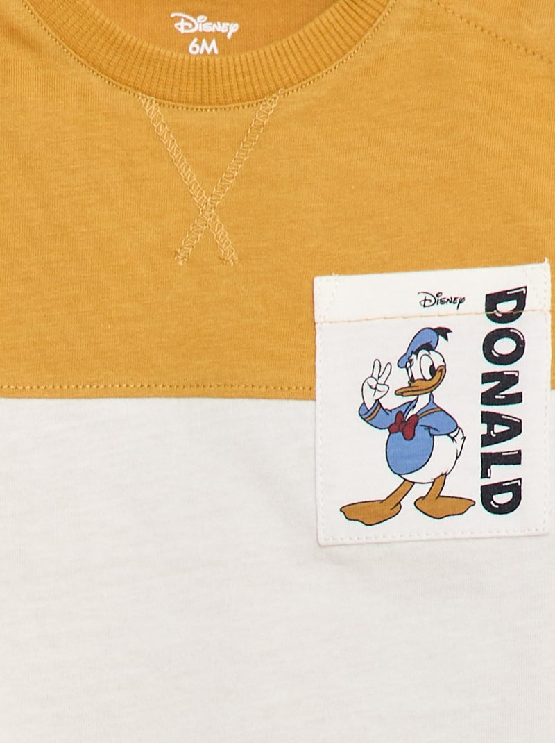 T-shirt con taschino 'Disney' Giallo - Kiabi
