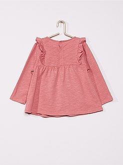 T-shirt con volant eco-sostenibile - Kiabi