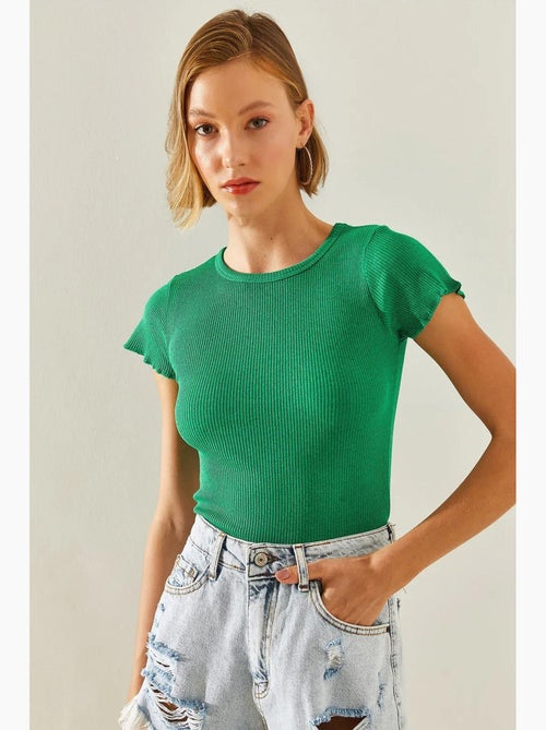 T-shirt corta basic manica corta lucci - Kiabi T-shirt corta basic manica corta lucci - Kiabi