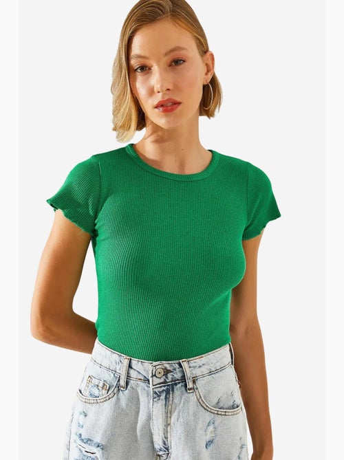 T-shirt corta basic manica corta lucci - Kiabi T-shirt corta basic manica corta lucci - Kiabi