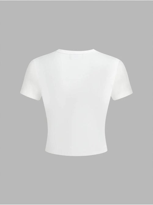 T-shirt corta in cotone stampato hiccup - Kiabi T-shirt corta in cotone stampato hiccup - Kiabi