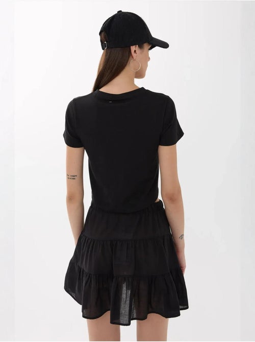 T-shirt corta in cotone stampato hiccup - Kiabi