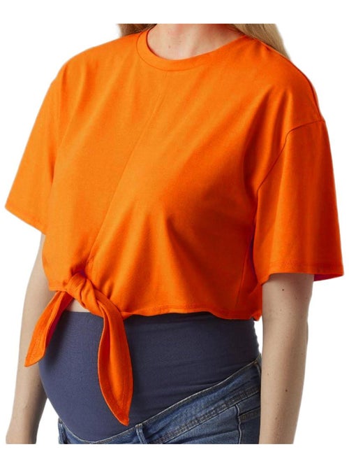 T-shirt corta premaman Mamalicious - Kiabi