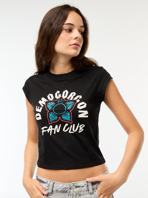 T-shirt corto con stampa fantasia - Kiabi