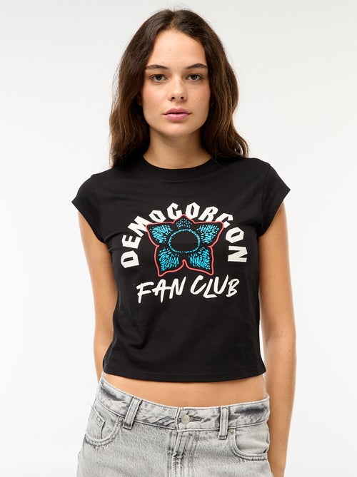 T-shirt corto con stampa fantasia - Kiabi