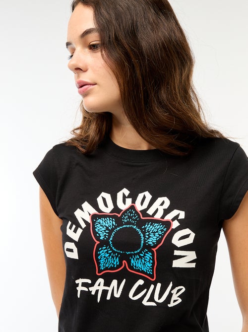 T-shirt corto con stampa fantasia - Kiabi