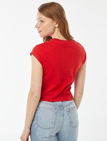 T-shirt corto stampato 'Stitch'