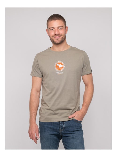 T-shirt cotone con motivi NANTORIN - Kiabi