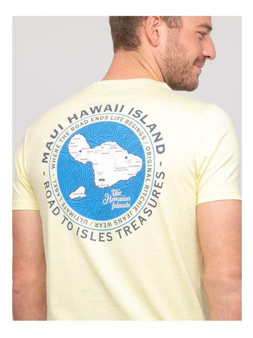 T-shirt cotone con motivi NANTORIN - Kiabi