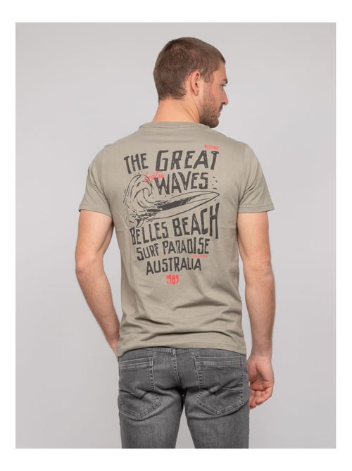 T-shirt cotone con motivi NARNAGE - Kiabi