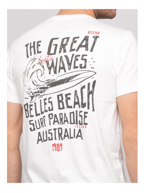 T-shirt cotone con motivi NARNAGE - Kiabi