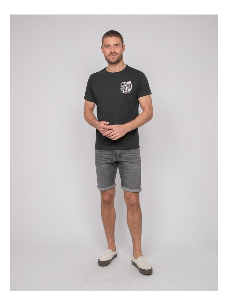 T-shirt cotone con motivi NARNAGE Grigio - Kiabi