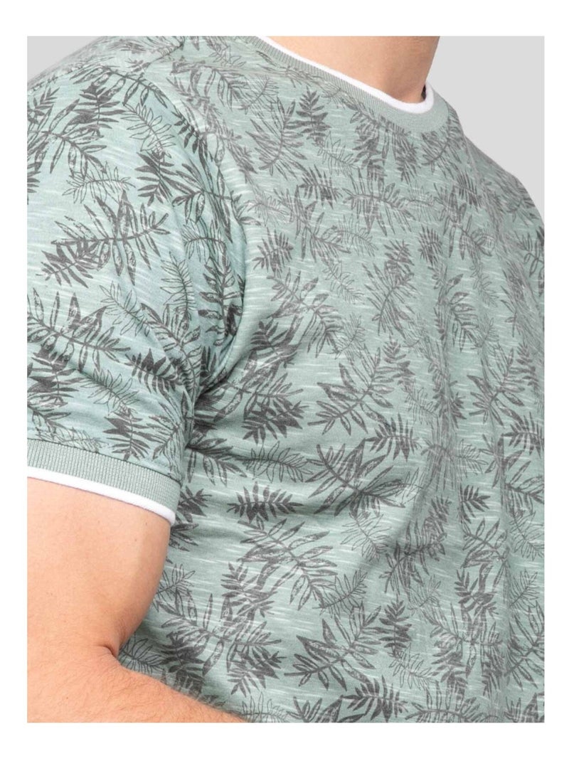 T-shirt cotone con motivi NARNIBALL Cachi - Kiabi