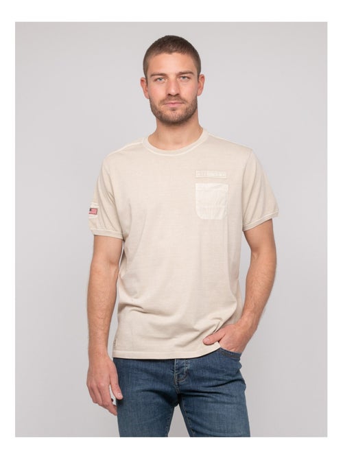 T-shirt cotone con motivi NAVOJOB - Kiabi