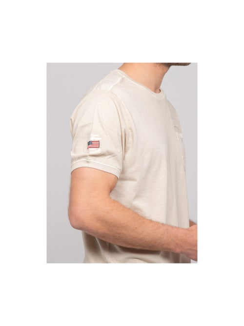 T-shirt cotone con motivi NAVOJOB - Kiabi