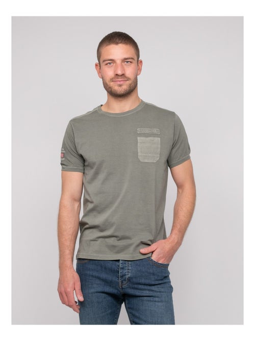 T-shirt cotone con motivi NAVOJOB - Kiabi