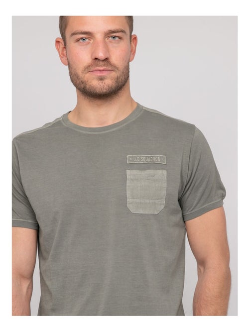 T-shirt cotone con motivi NAVOJOB - Kiabi