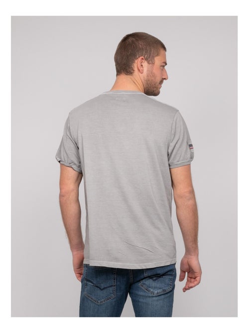 T-shirt cotone con motivi NAVOJOB - Kiabi