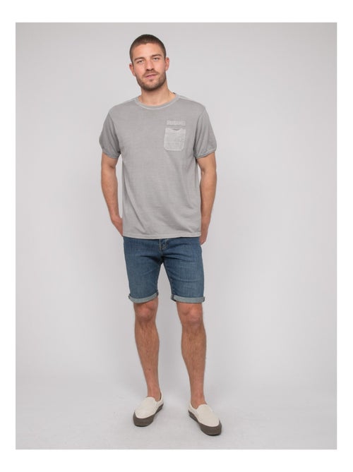 T-shirt cotone con motivi NAVOJOB - Kiabi