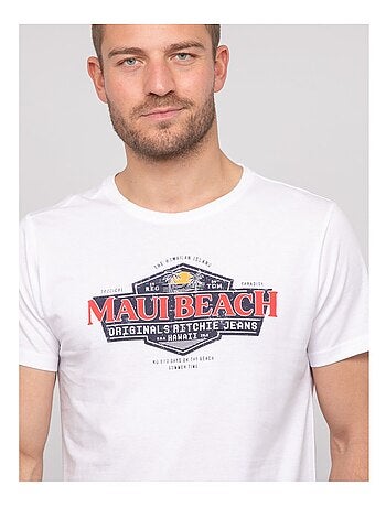 T-shirt cotone con motivi NELIOTE