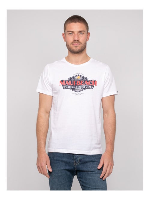 T-shirt cotone con motivi NELIOTE - Kiabi