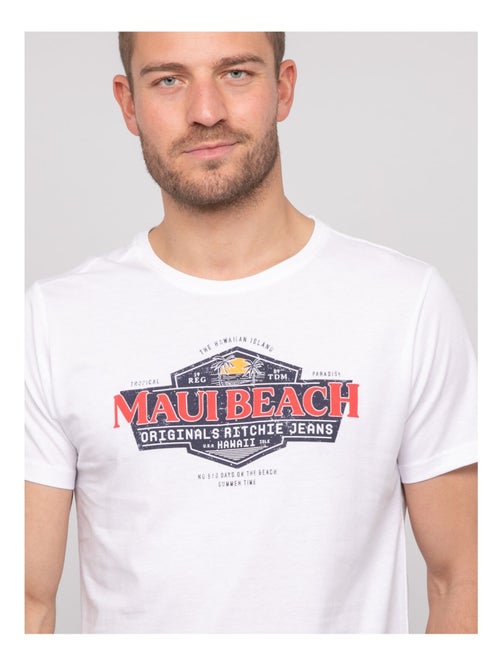 T-shirt cotone con motivi NELIOTE - Kiabi