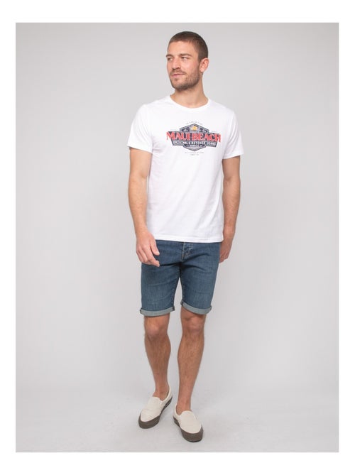 T-shirt cotone con motivi NELIOTE - Kiabi