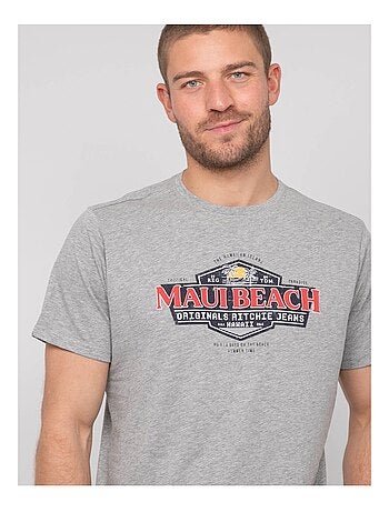 T-shirt cotone con motivi NELIOTE
