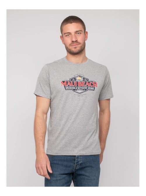 T-shirt cotone con motivi NELIOTE - Kiabi