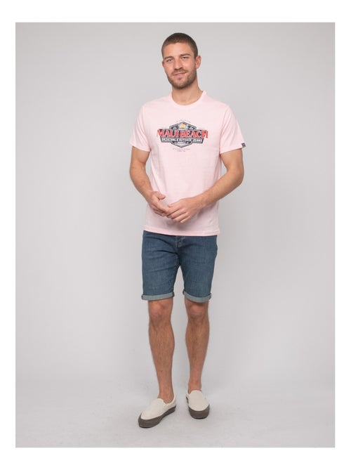 T-shirt cotone con motivi NELIOTE - Kiabi